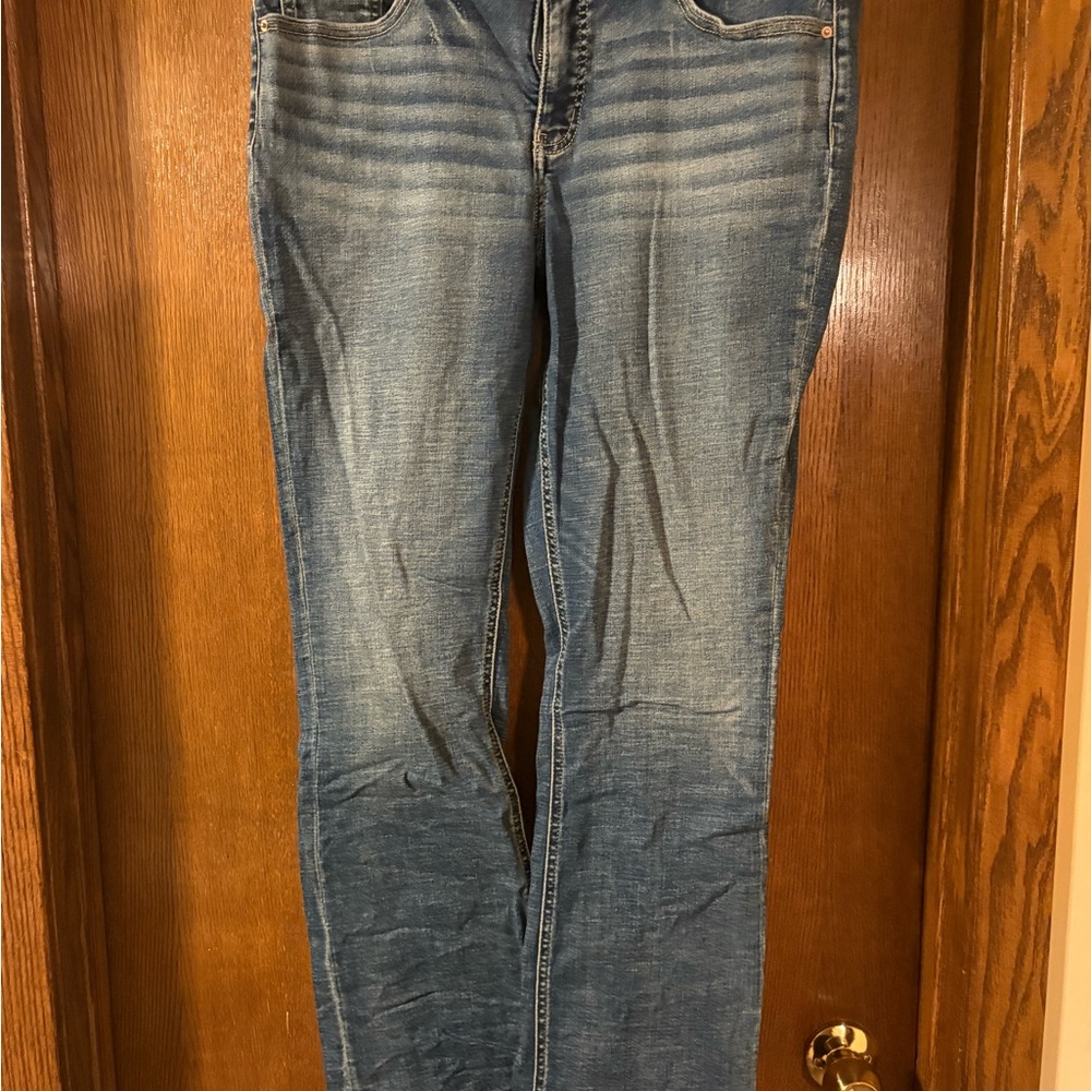 BKE Women's Boot Cut Jeans in Blue